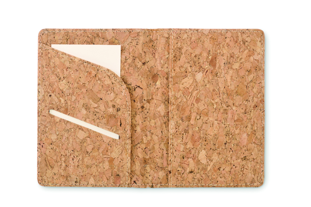 Лого трейд pекламные продукты фото: Cork passport holder