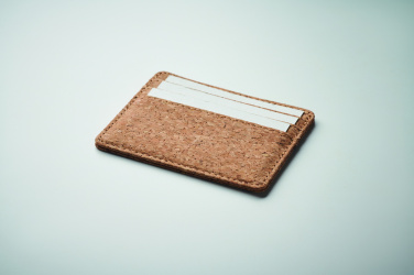 Лого трейд бизнес-подарки фото: Cork cardholder with RFID