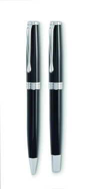 Логотрейд pекламные cувениры картинка: Ball pen and roller set