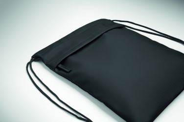 Лого трейд pекламные продукты фото: Drawstring bag in 600D RPET