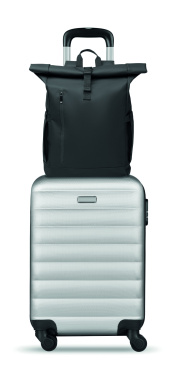 Лого трейд pекламные подарки фото: Rolltop laptop rucksack 600D