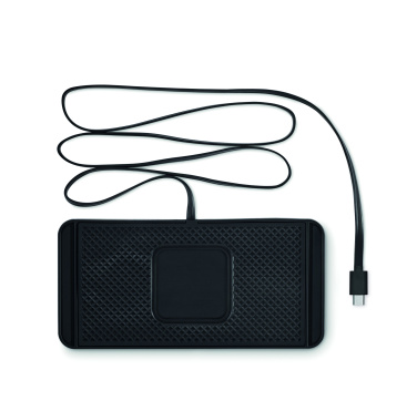 Лого трейд бизнес-подарки фото: Pad car wireless charger 15W