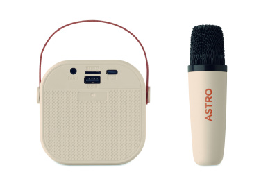 Лого трейд бизнес-подарки фото: Karaoke set speaker