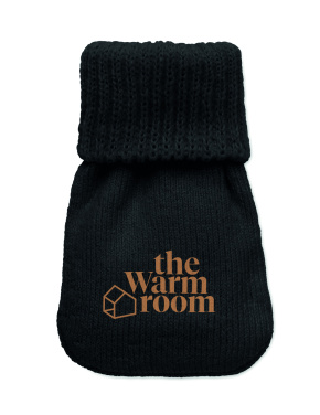 Лого трейд pекламные подарки фото: Hand warmer knitted polyester