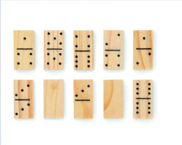 Лого трейд pекламные подарки фото: Domino and cards set