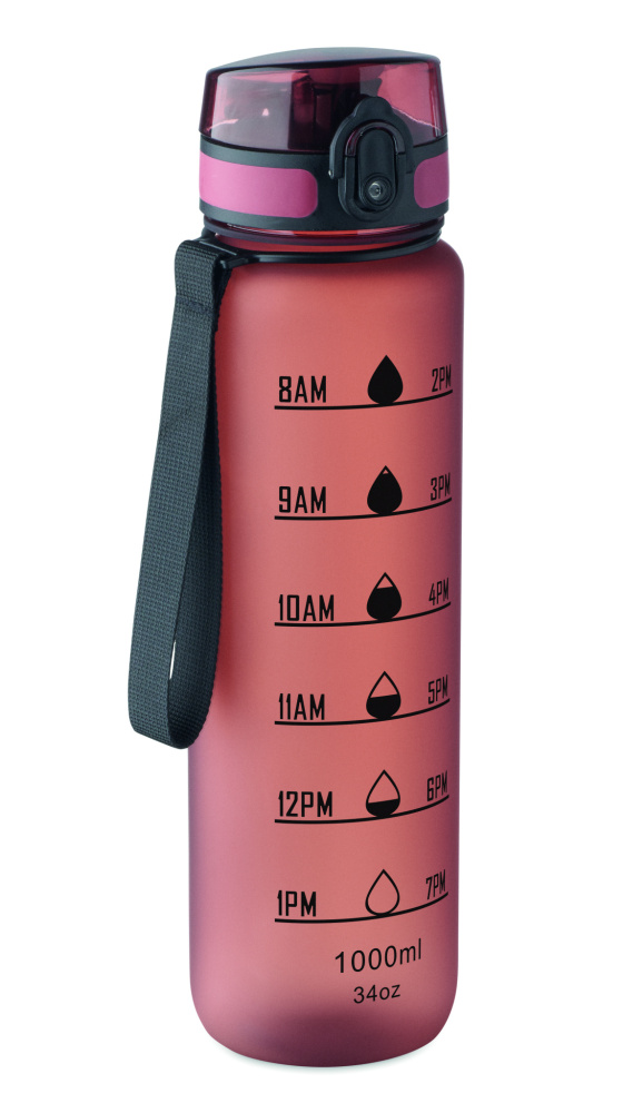Логотрейд pекламные cувениры картинка: Sports water bottle RPET 1L
