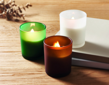 Лого трейд pекламные подарки фото: Plant based wax candle 80 gr