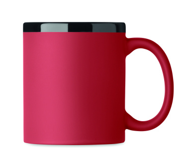 Лого трейд pекламные подарки фото: Ceramic mug for laser 300 ml