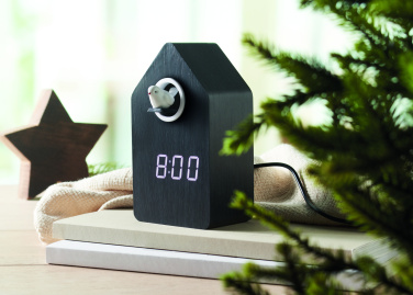 Логотрейд pекламные подарки картинка: MDF cuckoo alarm clock