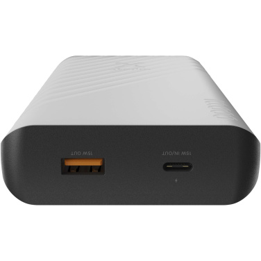 Лого трейд бизнес-подарки фото: Портативное зарядное устройство Xtorm XG2S101 Go2 на солнечных батареях 10 000 мАч 15 Вт с подсветкой