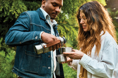 Логотрейд pекламные cувениры картинка: Фляга Black+Blum Explorer Duo 1 л