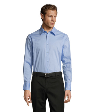 Лого трейд pекламные подарки фото: BRIGHTON men shirt 140g