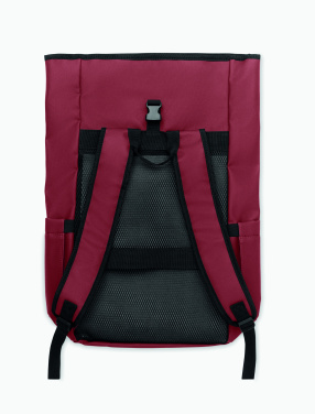 Лого трейд бизнес-подарки фото: Rolltop laptop rucksack 600D