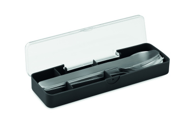 Логотрейд pекламные подарки картинка: Stainless steel cutlery set