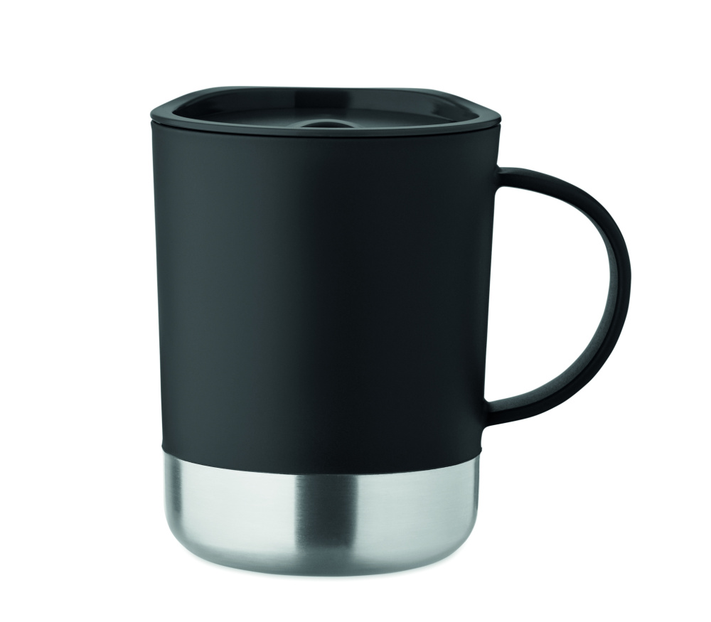Лого трейд pекламные cувениры фото: Single wall mug 300ml