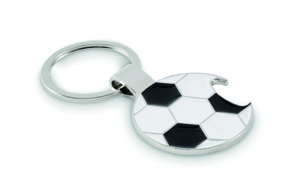 Логотрейд бизнес-подарки картинка: Football keyring with opener