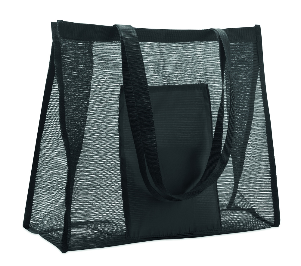 Логотрейд pекламные подарки картинка: RPET mesh shopping bag