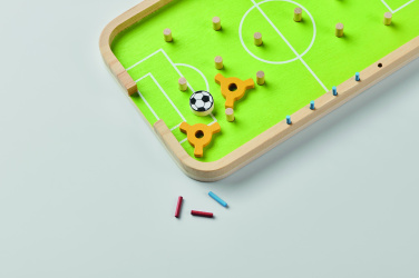 Лого трейд pекламные cувениры фото: Wooden soccer game