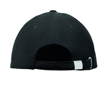Логотрейд pекламные продукты картинка: Corduroy 5 panel baseball cap