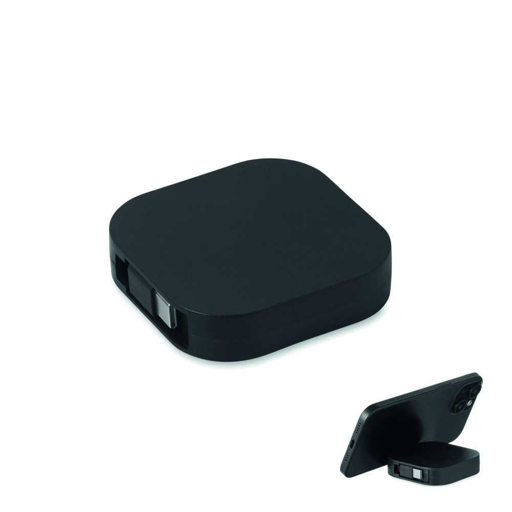 Лого трейд pекламные cувениры фото: 100W retractable charging cable