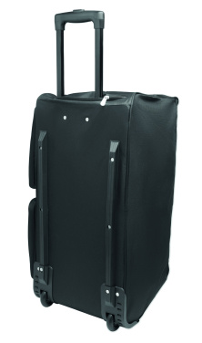 Логотрейд pекламные cувениры картинка: Duffle bag trolley 600D RPET