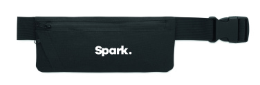 Логотрейд pекламные продукты картинка: Sports waist bag 600D RPET