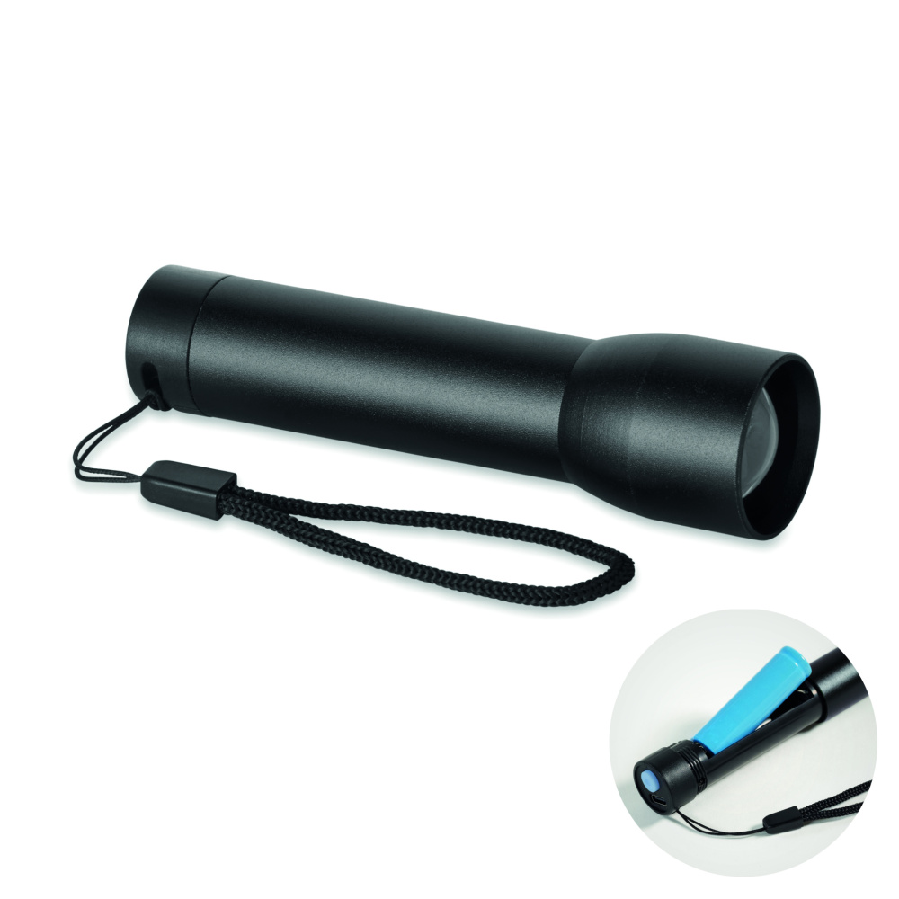 Лого трейд pекламные продукты фото: Aluminium rechargeable torch