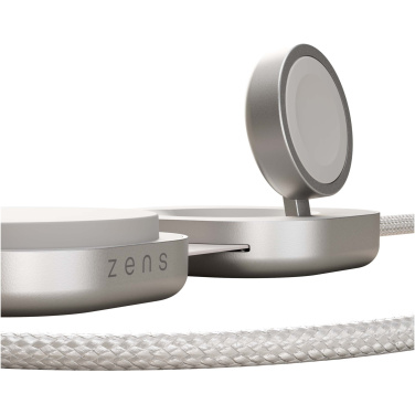 Логотрейд pекламные cувениры картинка: Зарядный кабель 3-в-1 Zens Pro 3 USB-C мощностью 140 Вт