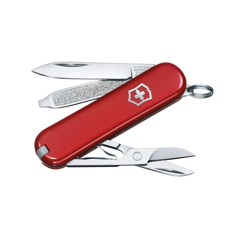 Логотрейд pекламные cувениры картинка: Карманный нож VICTORINOX Classic SD с 7 функциями