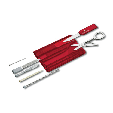 Лого трейд pекламные cувениры фото: VICTORINOX Swiss Card Classic 10 функций