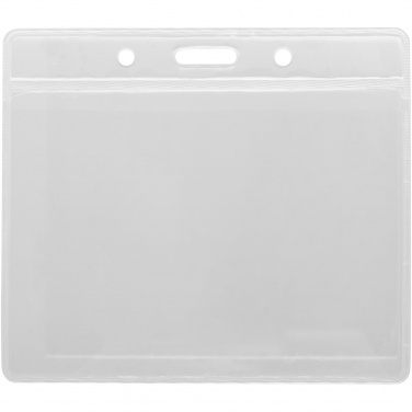Logotrade reklamprodukter bild: Serge transparent namnbricka
