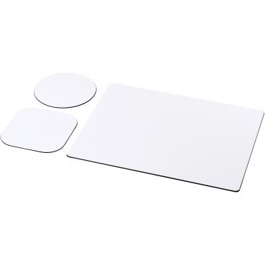 Logotrade kampanjprodukter bild: Brite-Mat® Set 1 med musmatta och underlägg