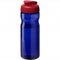 H2O Active® Eco Base 650 ml sportflaska med uppfällbart lock, Kungsblå / Röd