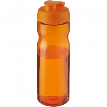 Logotrade kampanjprodukter bild: H2O Active® Eco Base 650 ml sportflaska med uppfällbart lock