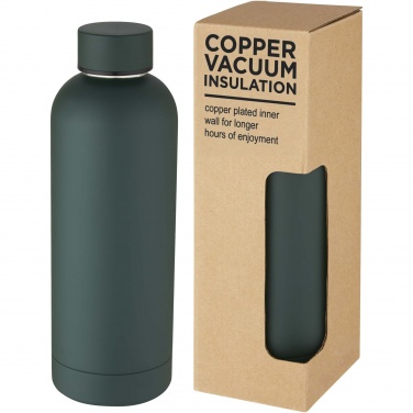 Logotrade profilreklam bild: Spring 500 ml vakuumisolerad sportflaska i koppar