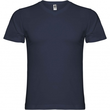 Logotrade kampanjprodukter bild: Samoyedo kortärmad v-ringad T-shirt för herr