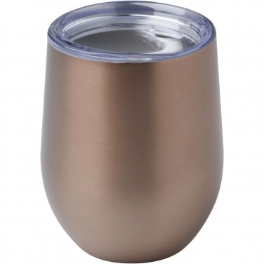 Logotrade profilreklam bild: Corzo RCS-certifierad vakuumisolerad kopparmugg, 350 ml
