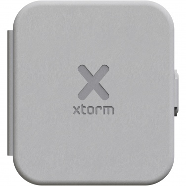 Logotrade profilprodukter bild: Xtorm XWF21 15 W vikbar 2-i-1 trådlös reseladdare