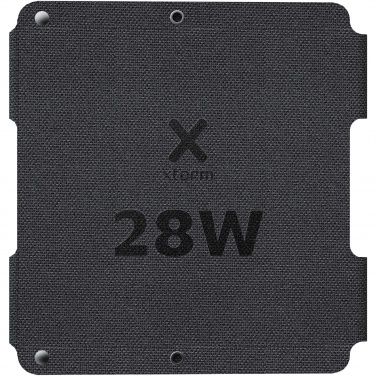 Logotrade profilprodukter bild: Xtorm XR2S28 SolarBooster 28 W vikbar solpanel