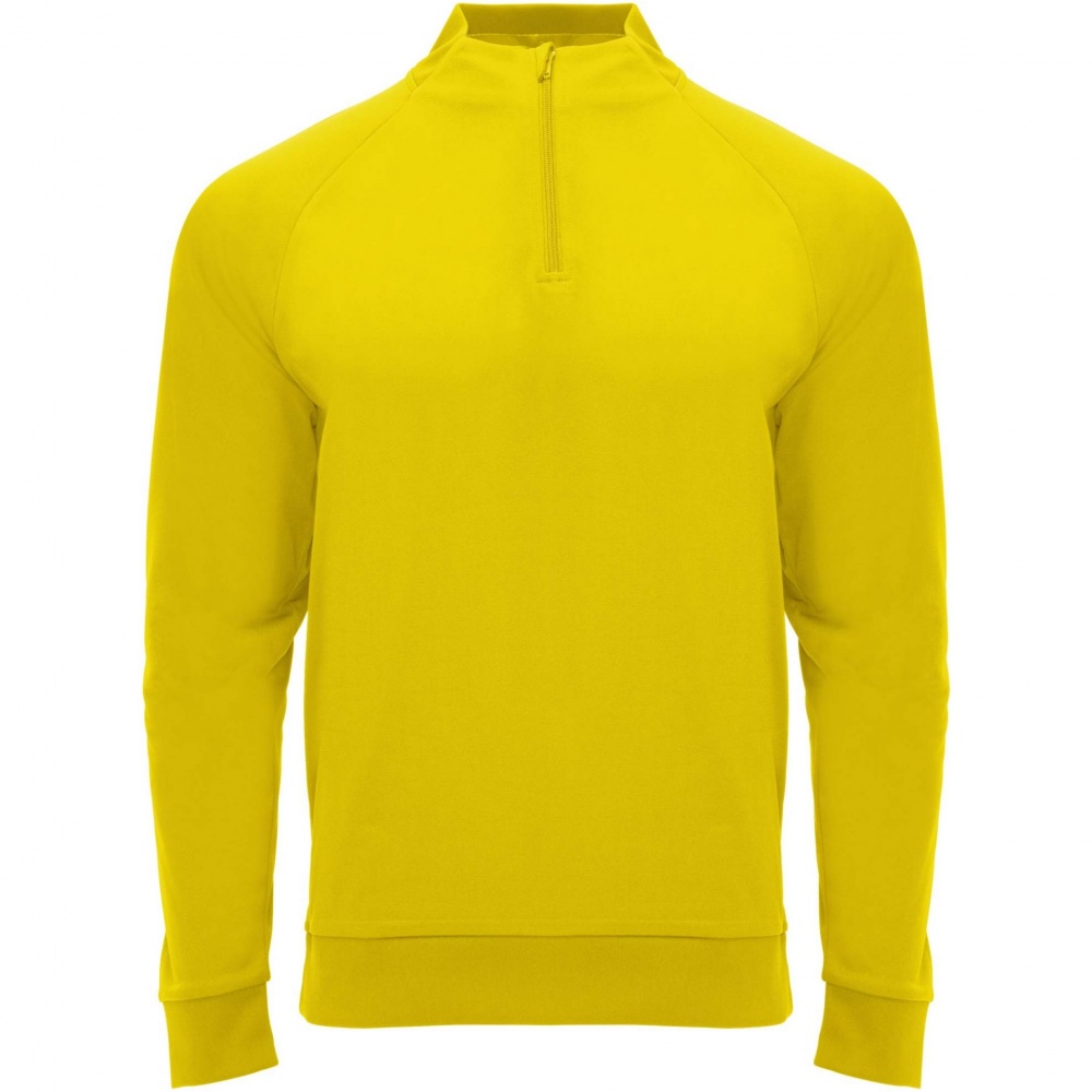 Logotrade reklamprodukter bild: Epiro långärmad unisex sweatshirt med kvartslång dragkedja