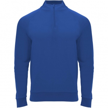 Logotrade presentreklam bild: Epiro långärmad sweatshirt med kvartslång dragkedja för barn
