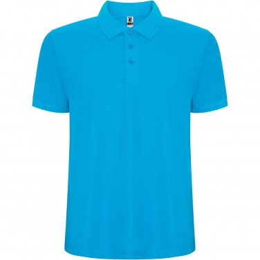 Logotrade profilreklam bild: Pegaso Premium kortärmad polo för män