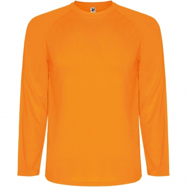 Logotrade kampanjprodukter bild: Montecarlo långärmad sport t-shirt för barn