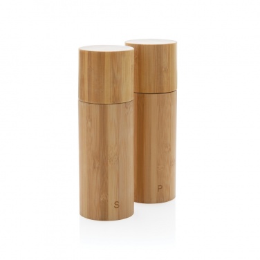 Logotrade profilreklam bild: Ukiyo bambu salt & peppar set