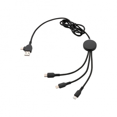 Logotrade profilprodukter bild: Light up logga 6-i-1 kabel