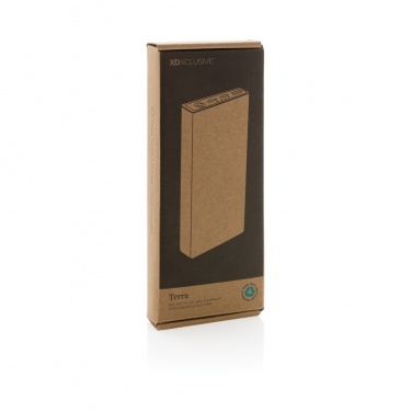 Logotrade kampanjprodukter bild: Terra 10.000 mAh/18W powerbank RCS återvunnen aluminium