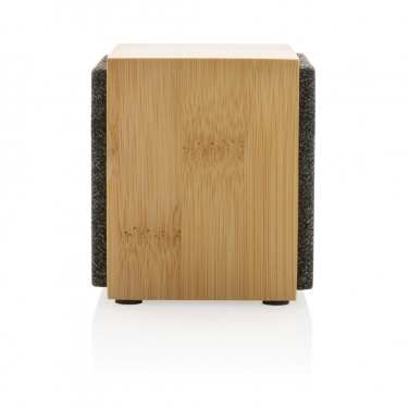 Logotrade reklamprodukter bild: Wynn 5W bambu trådlös högtalare