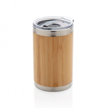 Logotrade reklamprodukter bild: Bambu coffee to go mugg