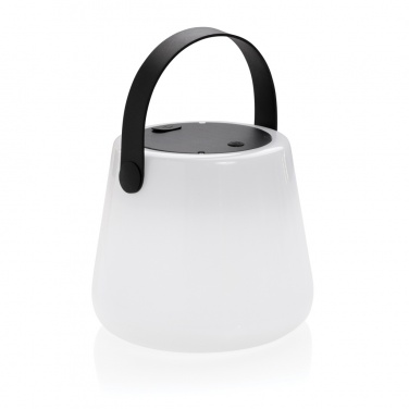 Logotrade profilreklam bild: SolarGlow USB återuppladdningsbar outdoor-lampa RCS plast