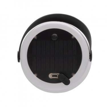 Logotrade profilprodukter bild: SolarGlow USB återuppladdningsbar outdoor-lampa RCS plast